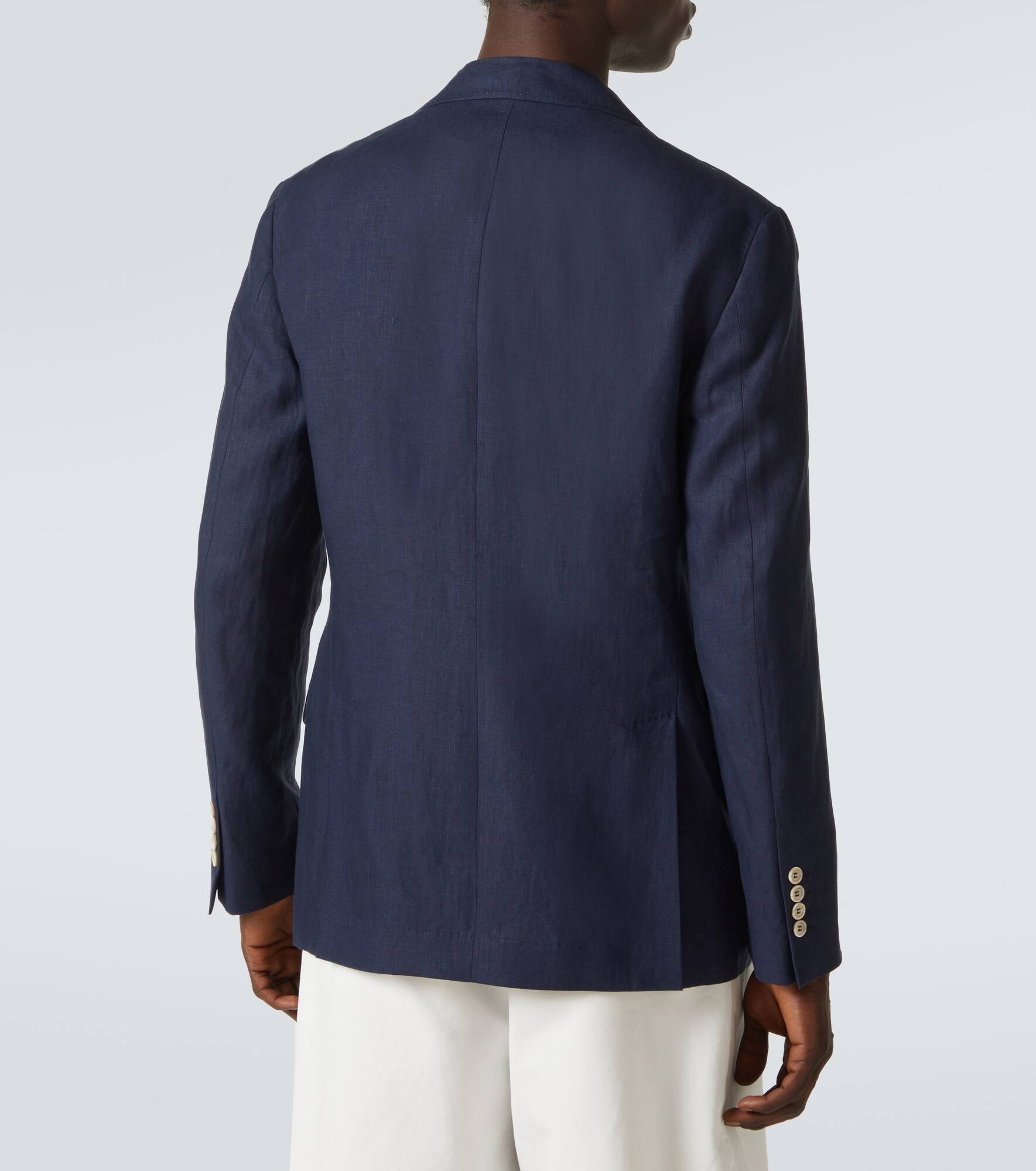 Linen blazer - 4