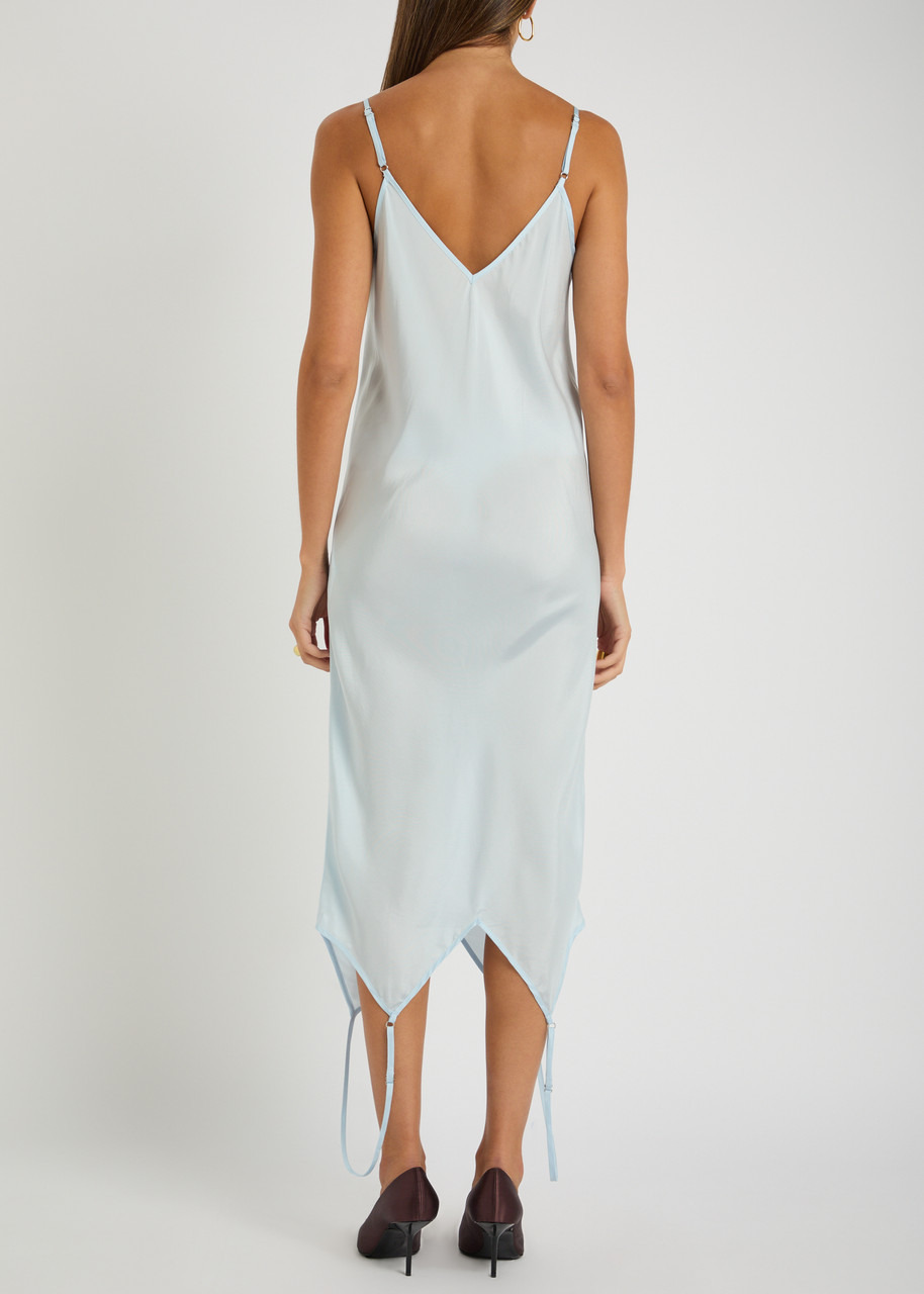 Bettter Logo Semi-sheer Twill Midi Dress - 3