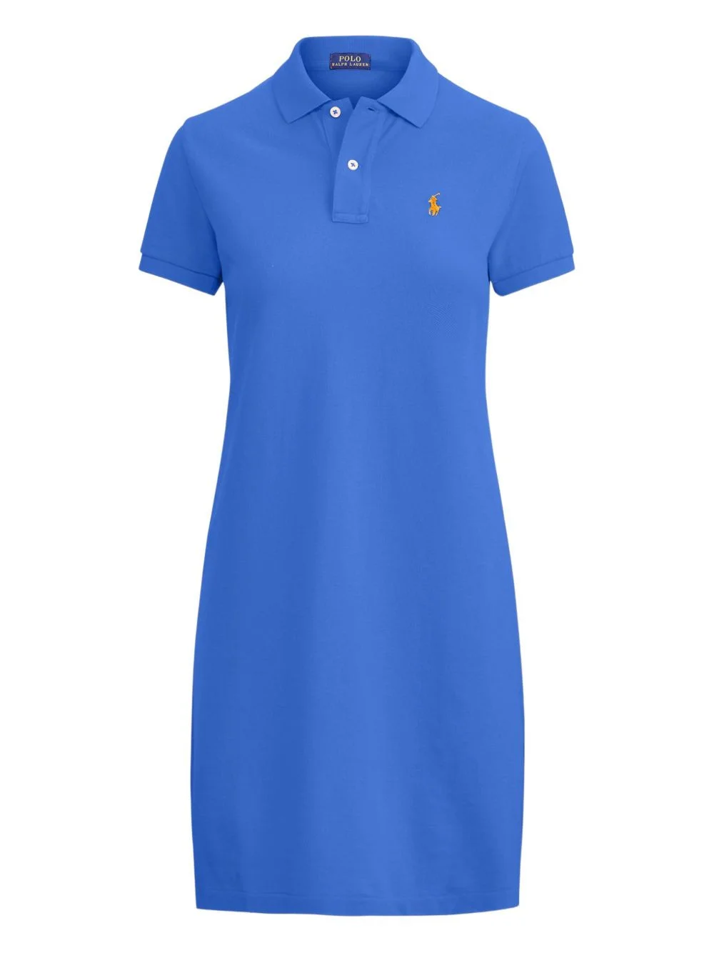 polo short-sleeve dress - 1