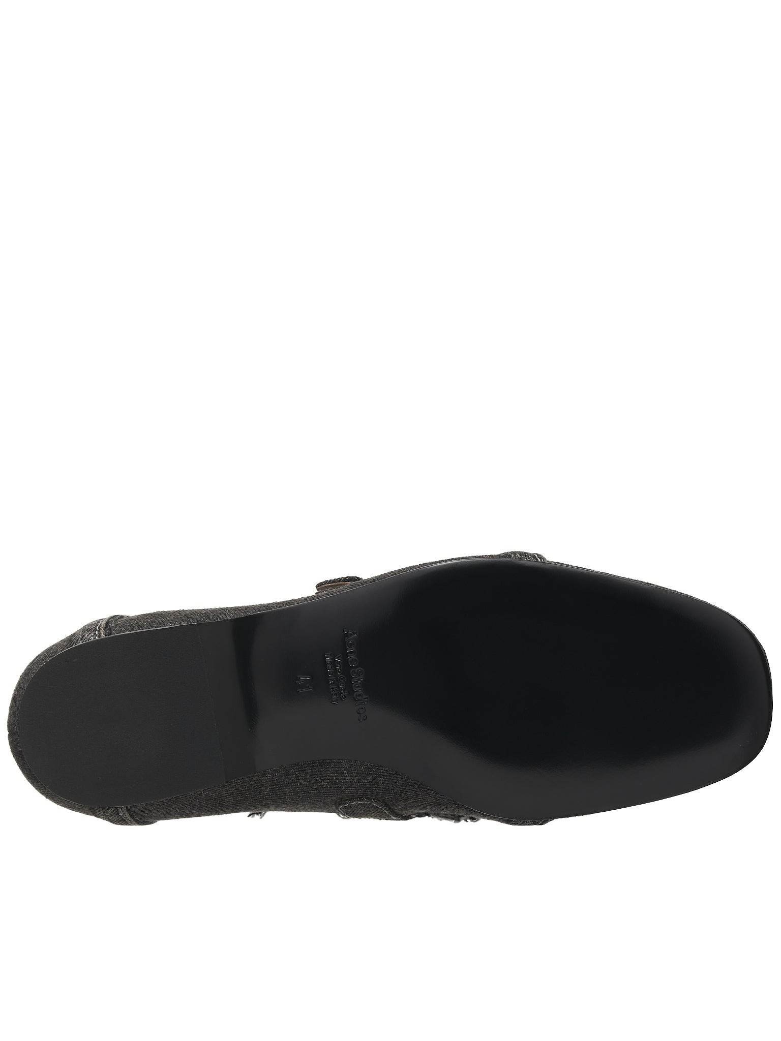 Denim Flat Shoes - 6