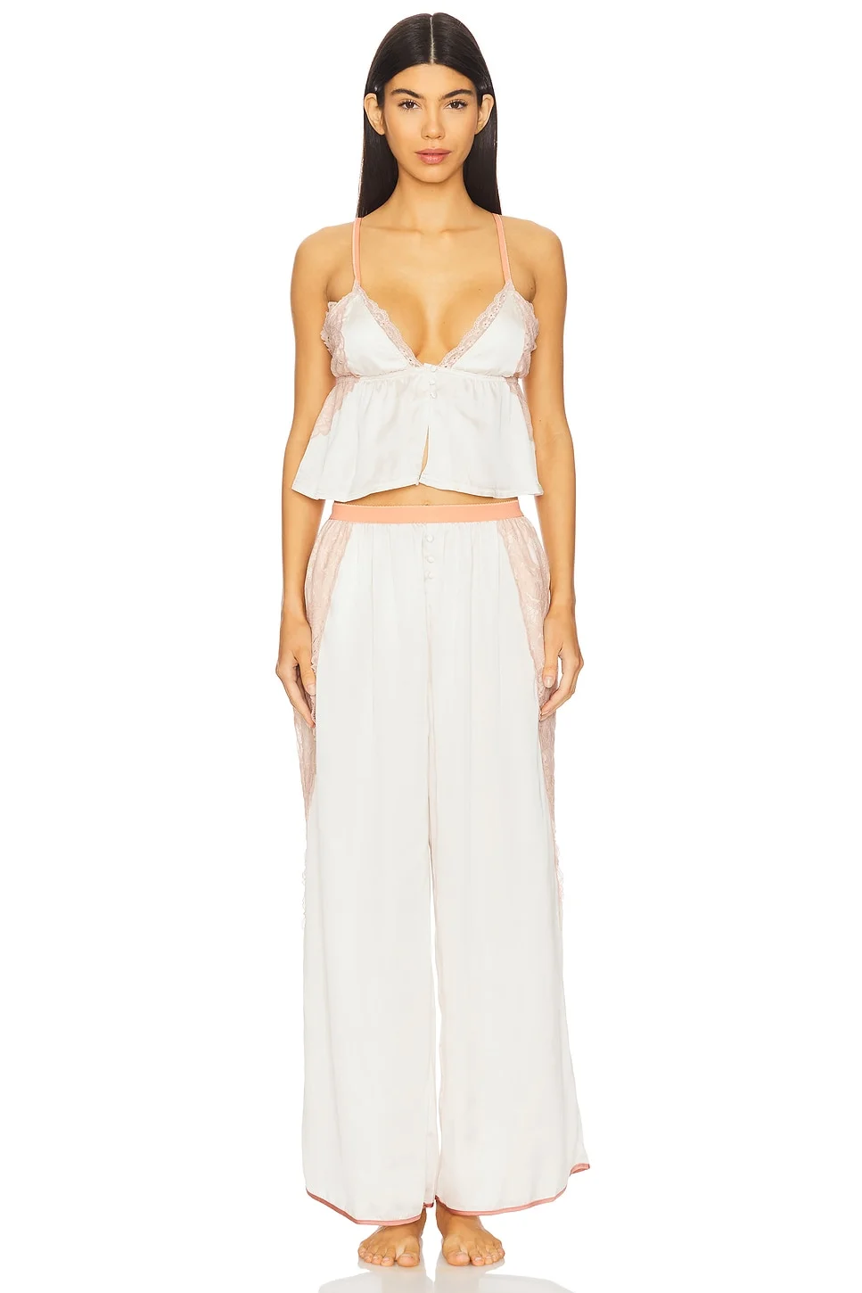 x Intimately Fp Anywhere With You Lounge Set In Jett Stream - 1
