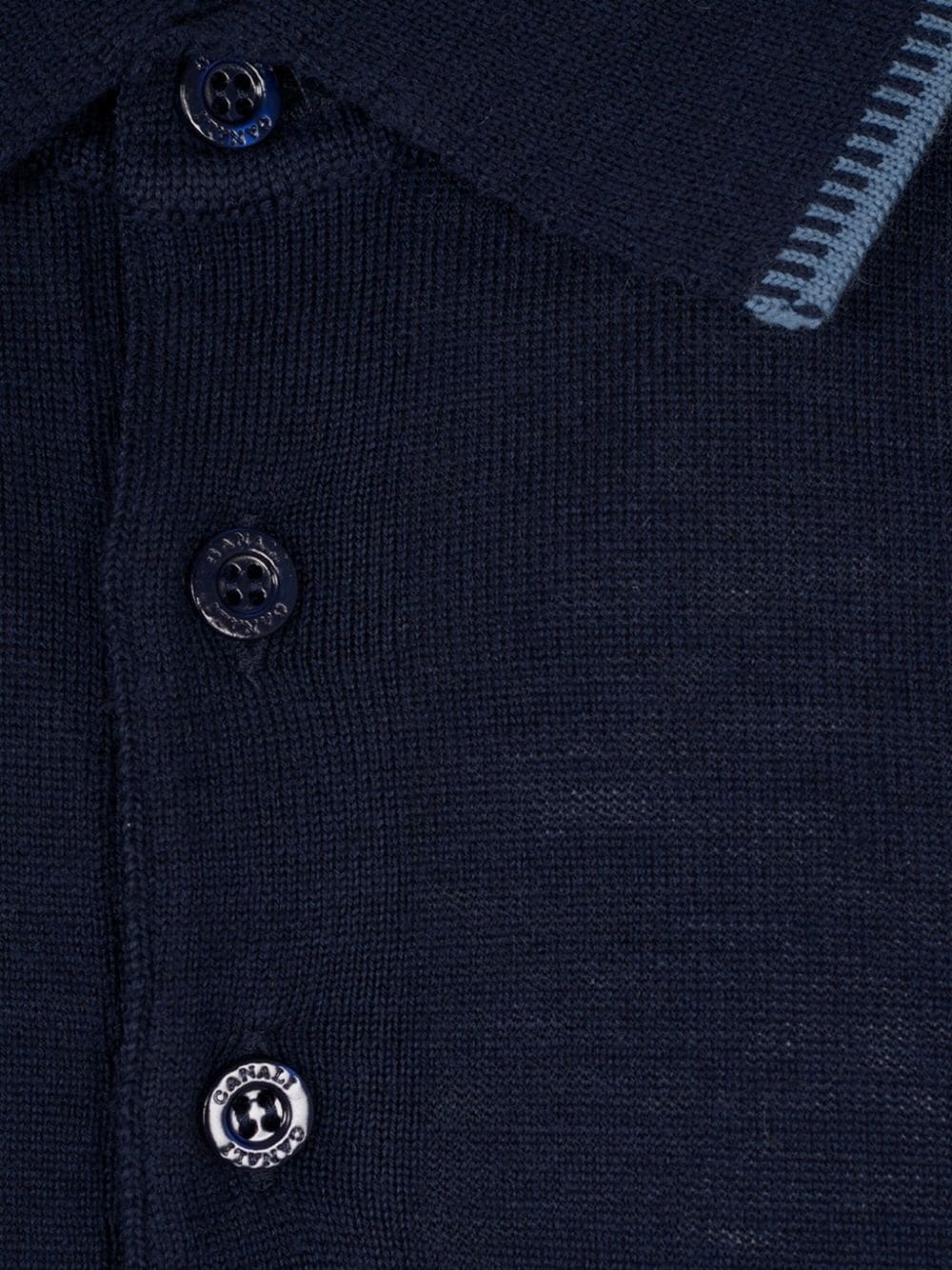 long-sleeved polo shirt - 3