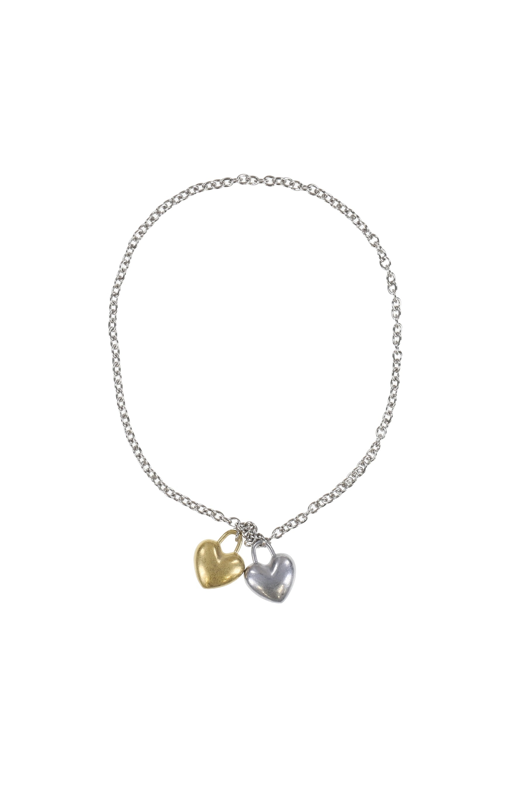 ENTANGLED HEARTS NECKLACE / SIL - 1