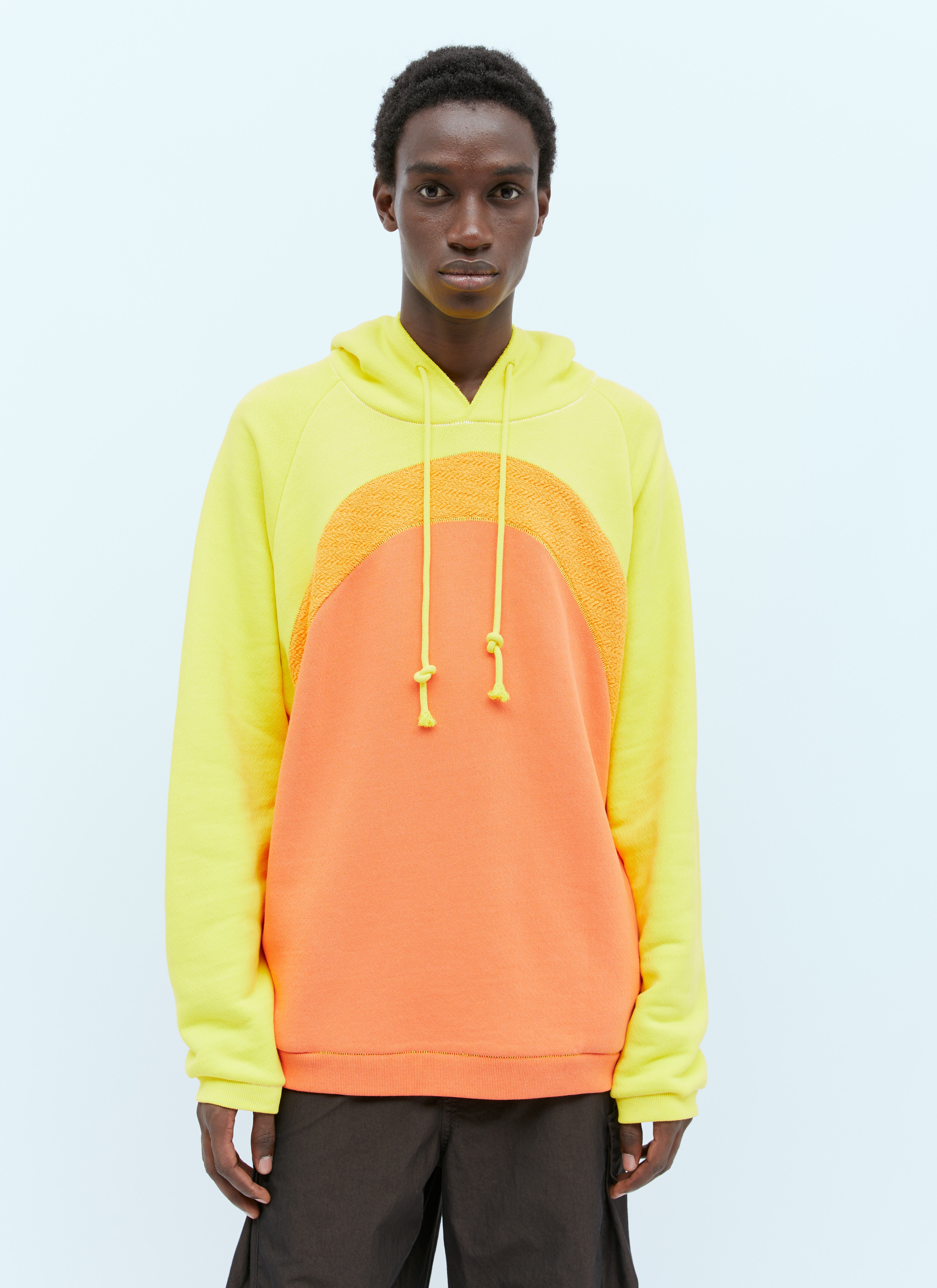 【関税込み】ERL グリーン＆ブルー Rainbow フーディ ERL Rainbow Hooded Sweatshirt | lncc | REVERSIBLE