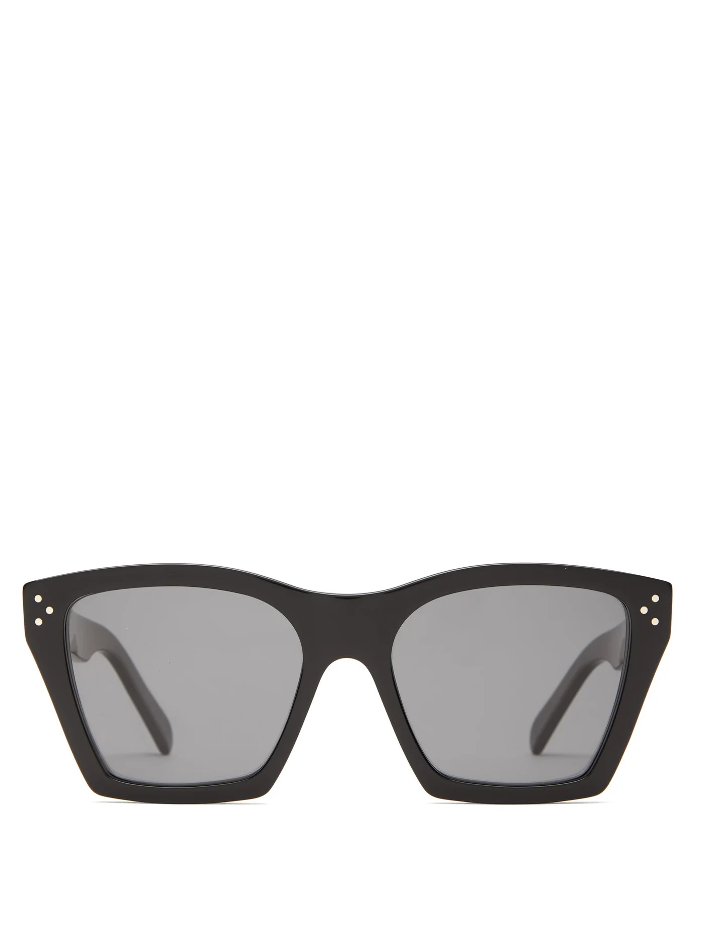 Square-frame acetate sunglasses - 1