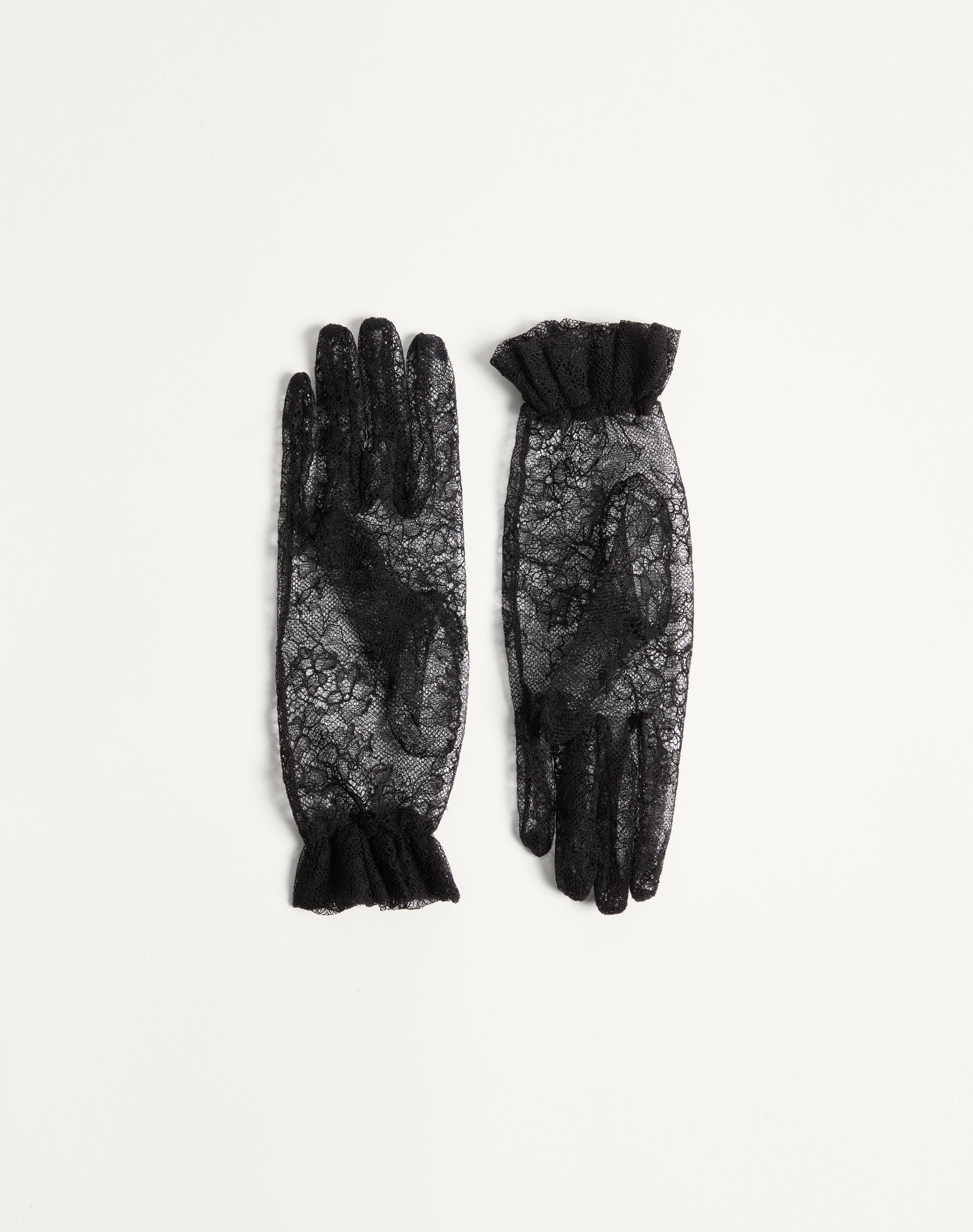 VLOGO SIGNATURE LACE GLOVES - 4
