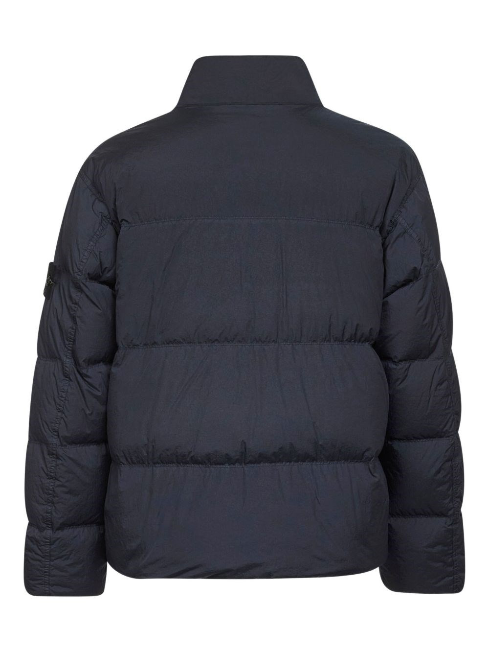 Down jacket with appliqué - 2