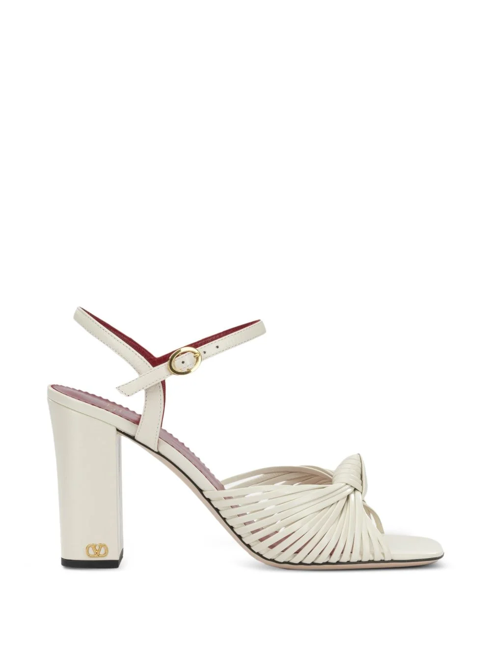 Annet knot-detail leather sandals - 1