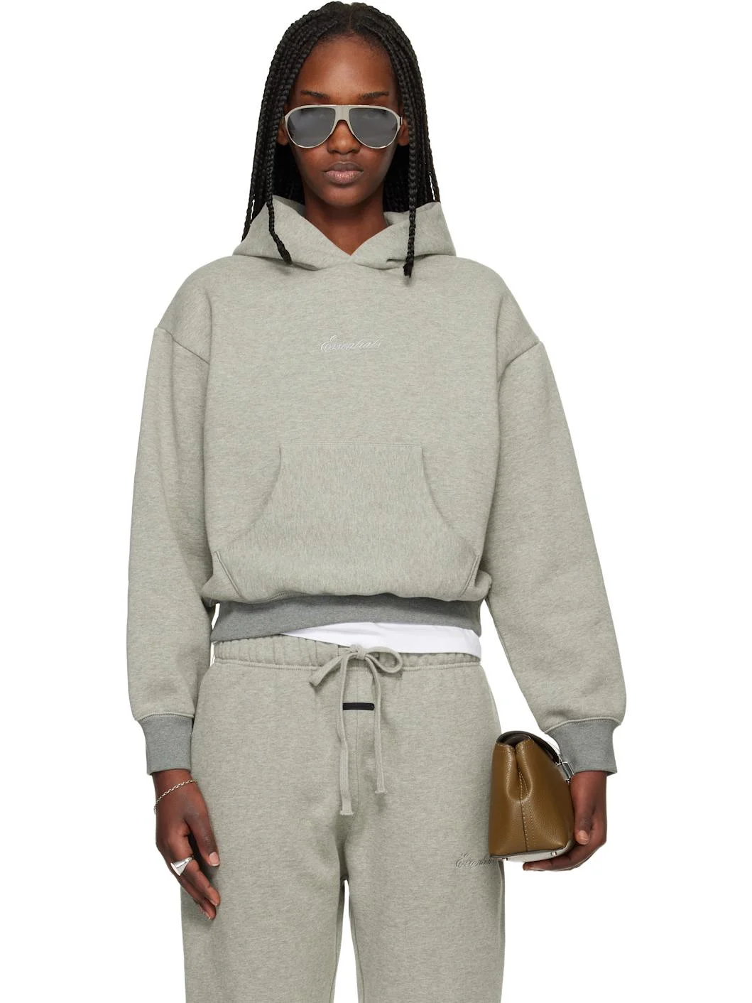 Gray Signature Classic Hoodie - 1