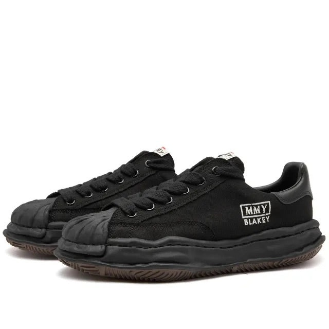 Maison MIHARA YASUHIRO BLAKEY OG Sole Canvas Low-top Sneaker 'Black' A08FW735-BLKBLK - 5
