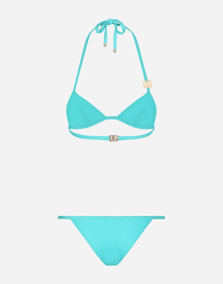 Triangle bikini with DG logo - 3
