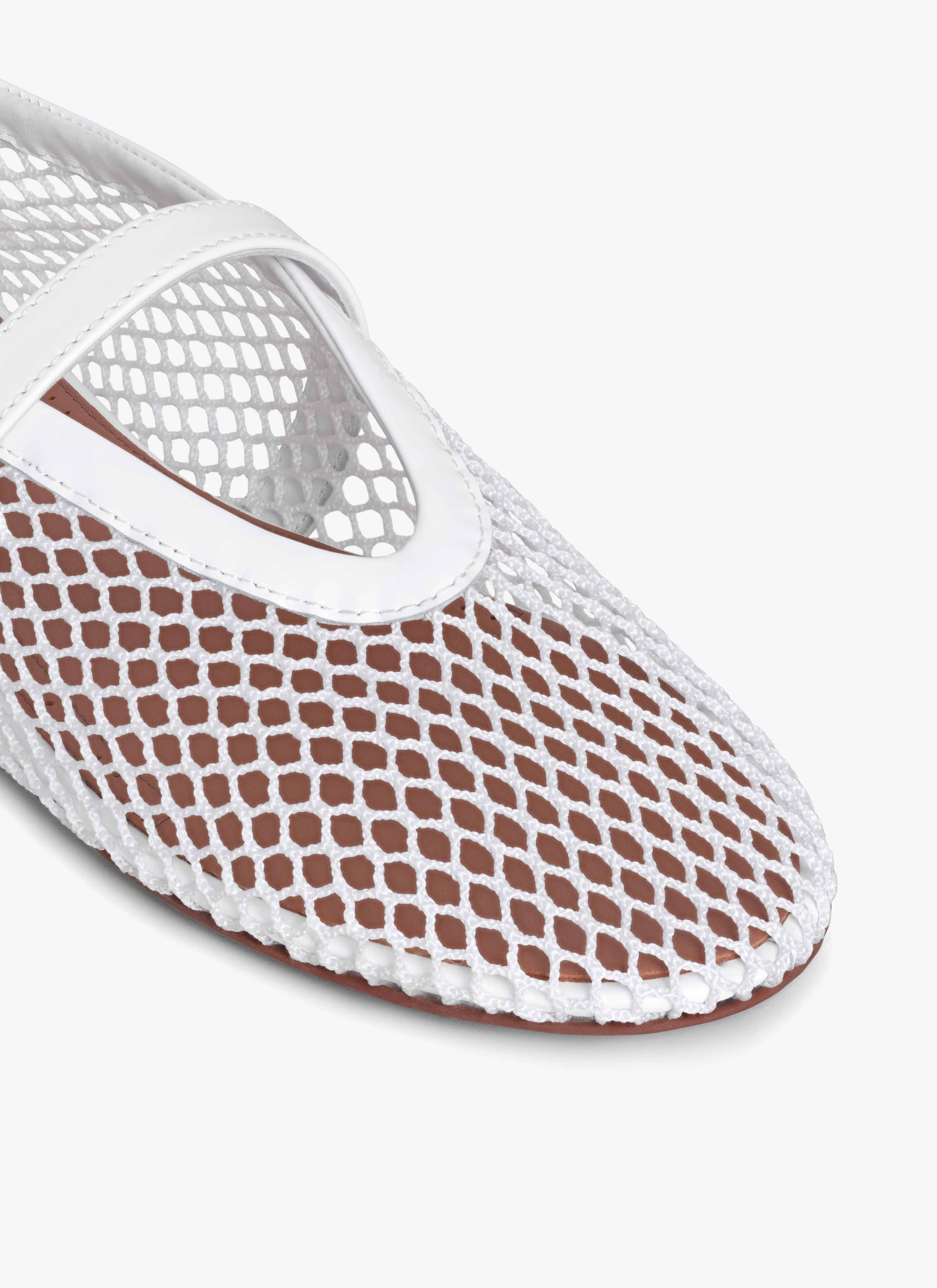 BALLET FLATS IN FISHNET - 4