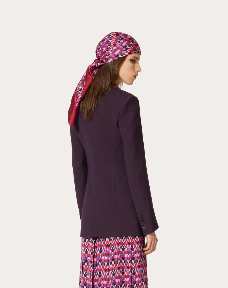 BLAZER IN STRETCH WOOL SILK COUTURE 4