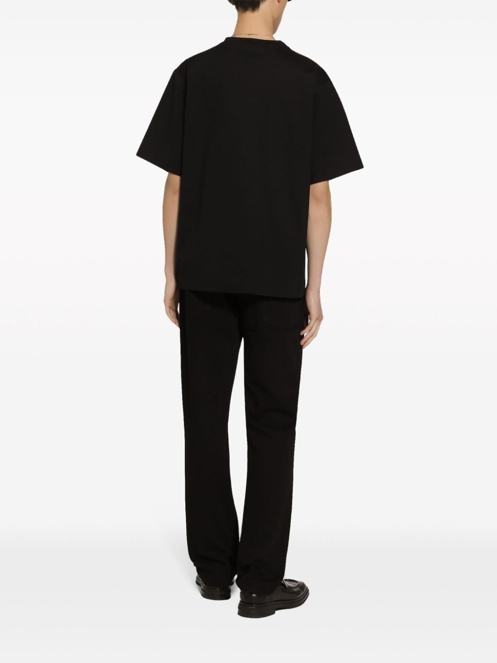 five-pocket straight-legged jeans - 3