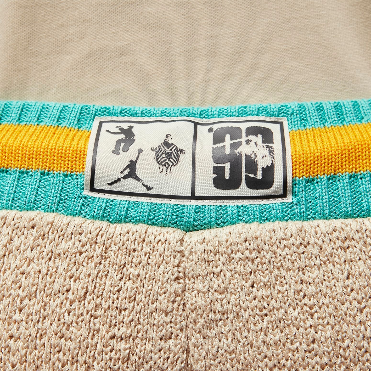 Air Jordan x UNION x Bephies Beauty Supply Diamond Shorts 'BAROQUE BROWN/WASHED TEAL' FD4242-237 - 6