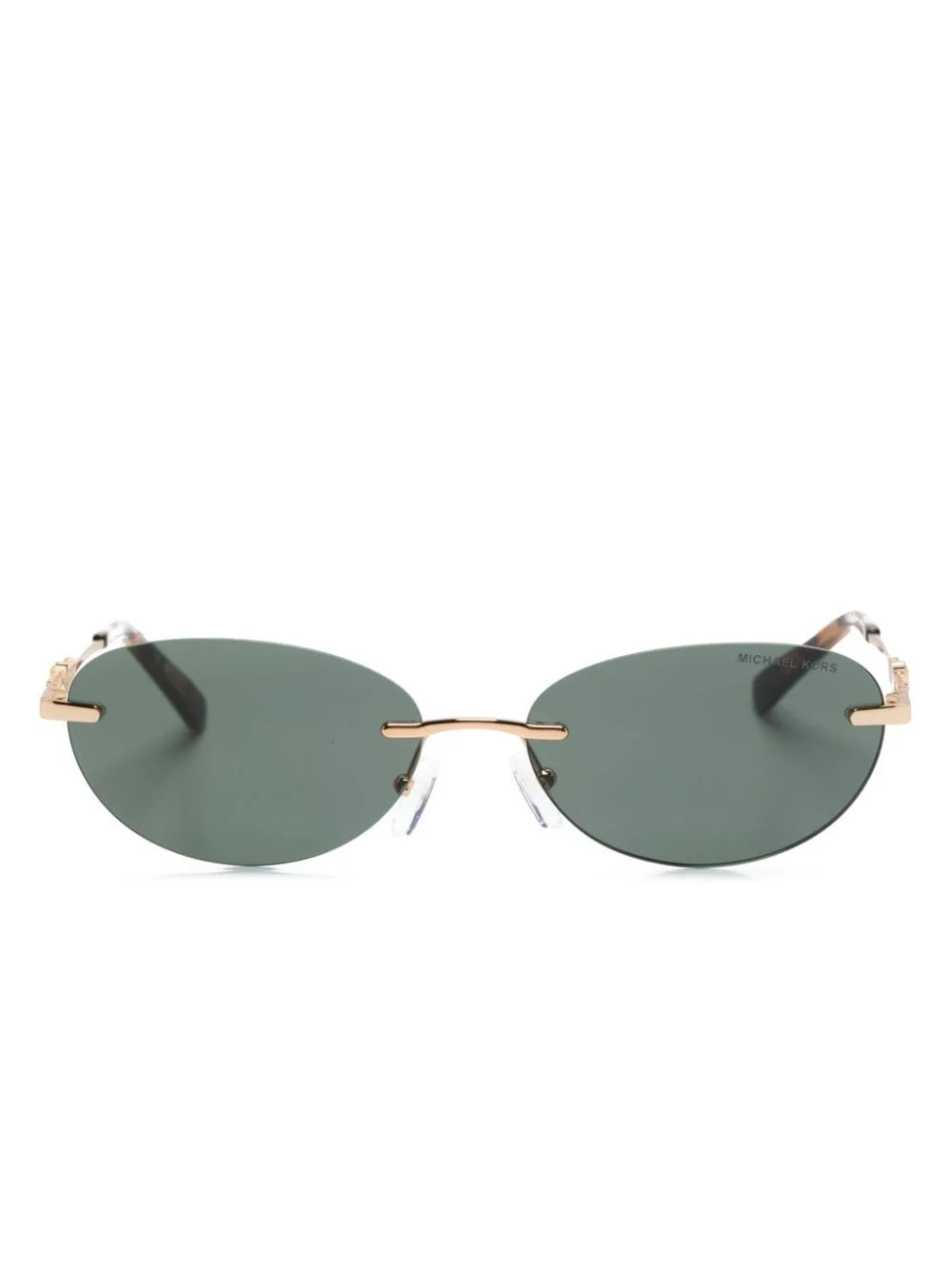 round-frame sunglasses - 1