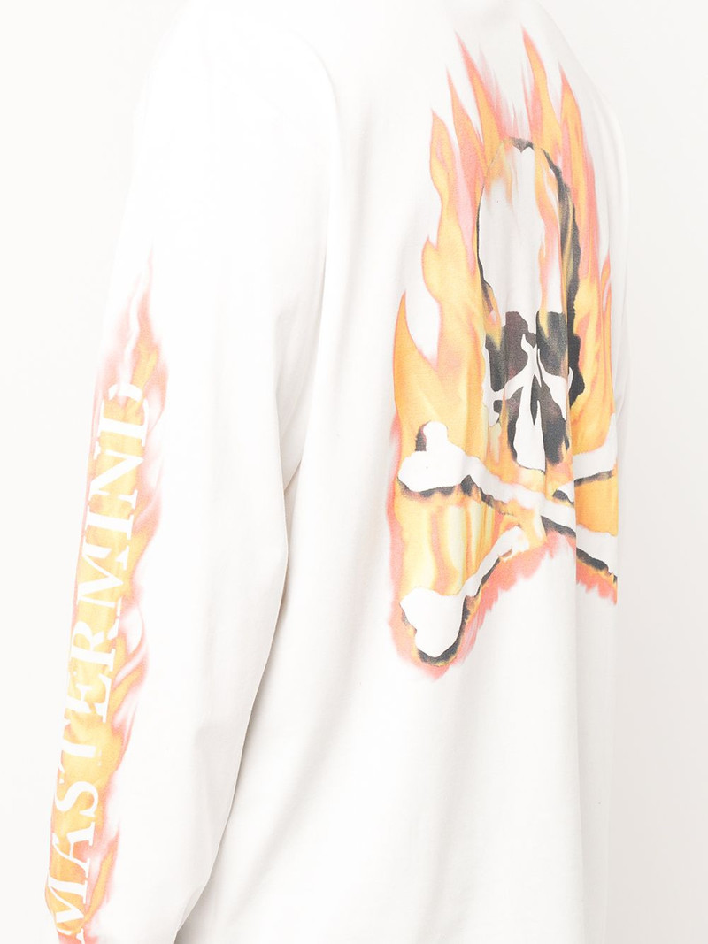 logo-print long-sleeve T-shirt 5