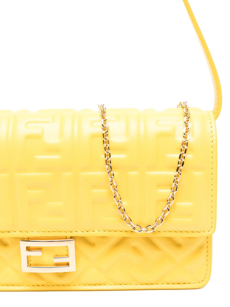 FENDI Fendi Wallet On Chain Baguette Cross Body Bag outlook