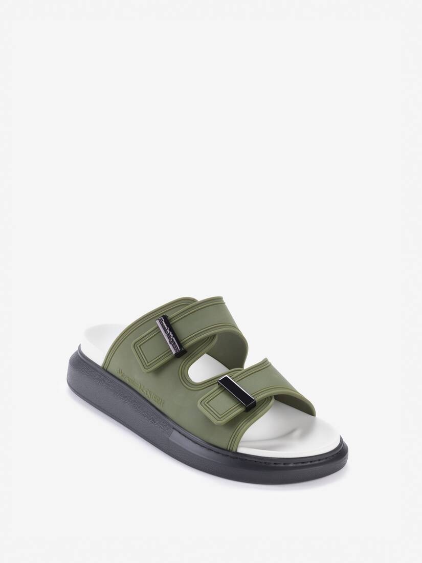 Men's Hybrid Slide in Military Green - 2