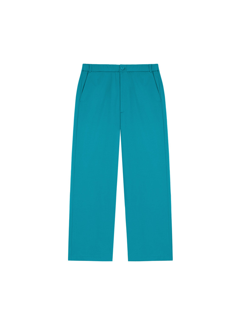 PANGAIA Mens Interlock Trouser - Malachite Green outlook