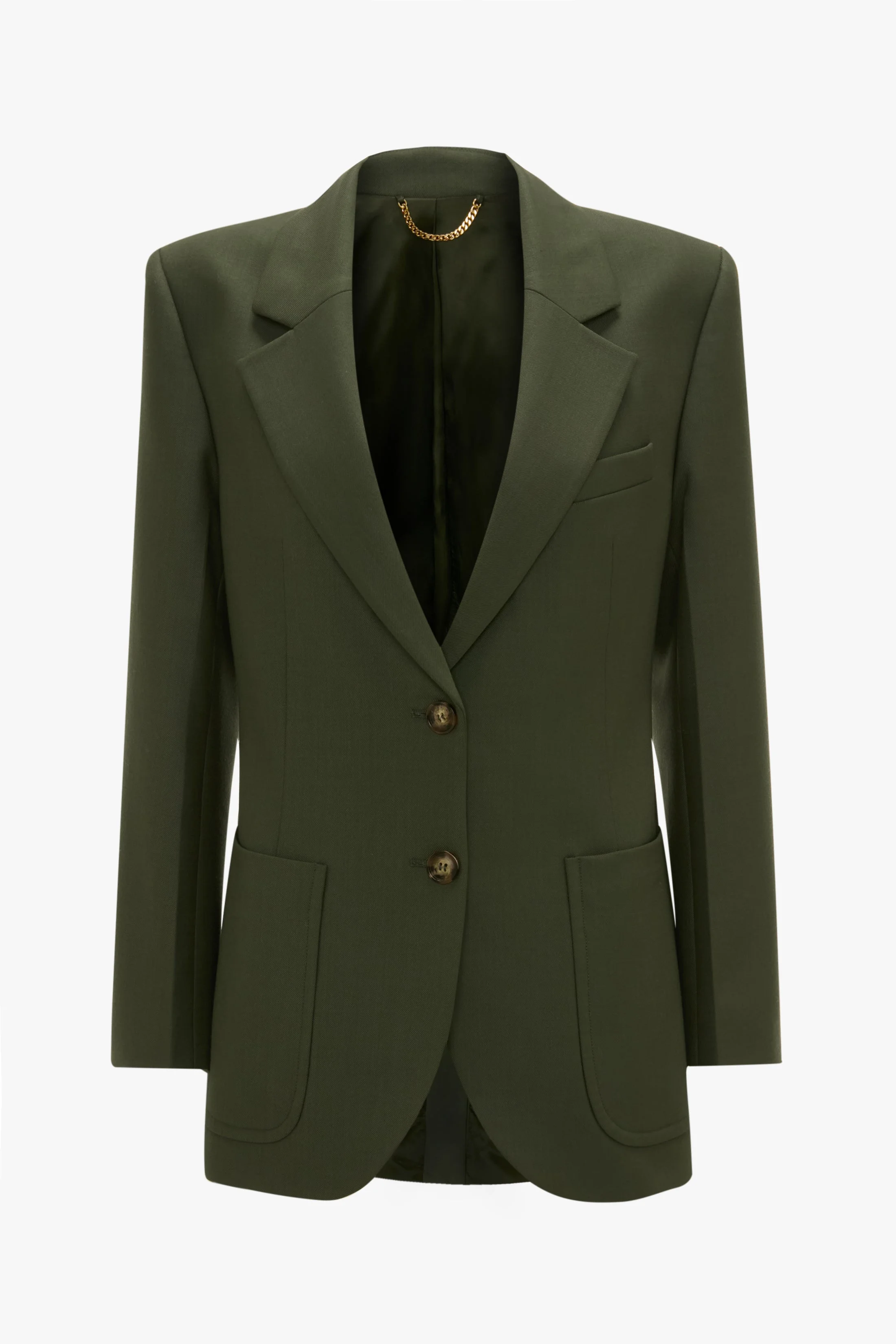 Patch Pocket Jacket In Oregano - 1