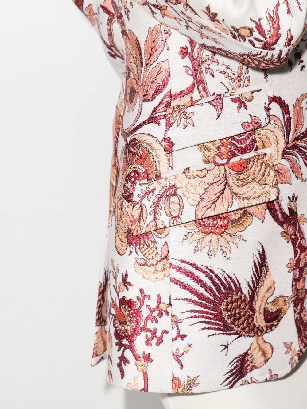 Tree of Life jacquard blazer - 4