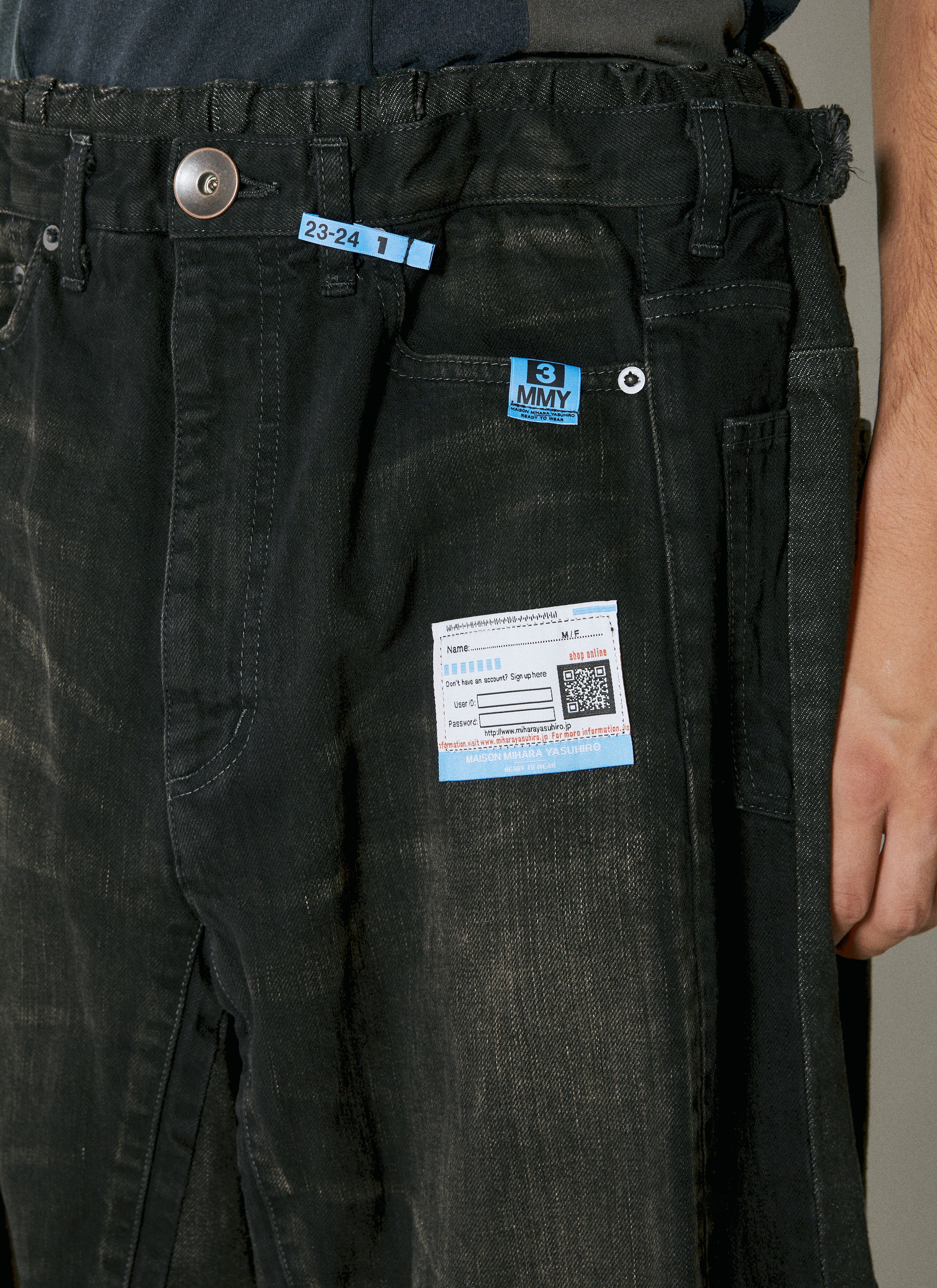 Maison MIHARAYASUHIRO Embedded Denim Jeans | lncc | REVERSIBLE