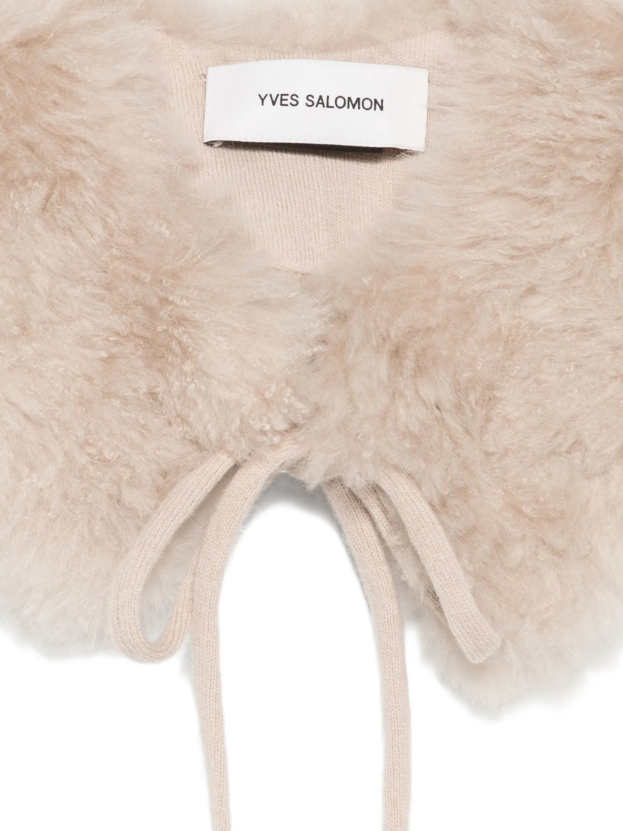 Yves Salomon V-neck Scarf - 3
