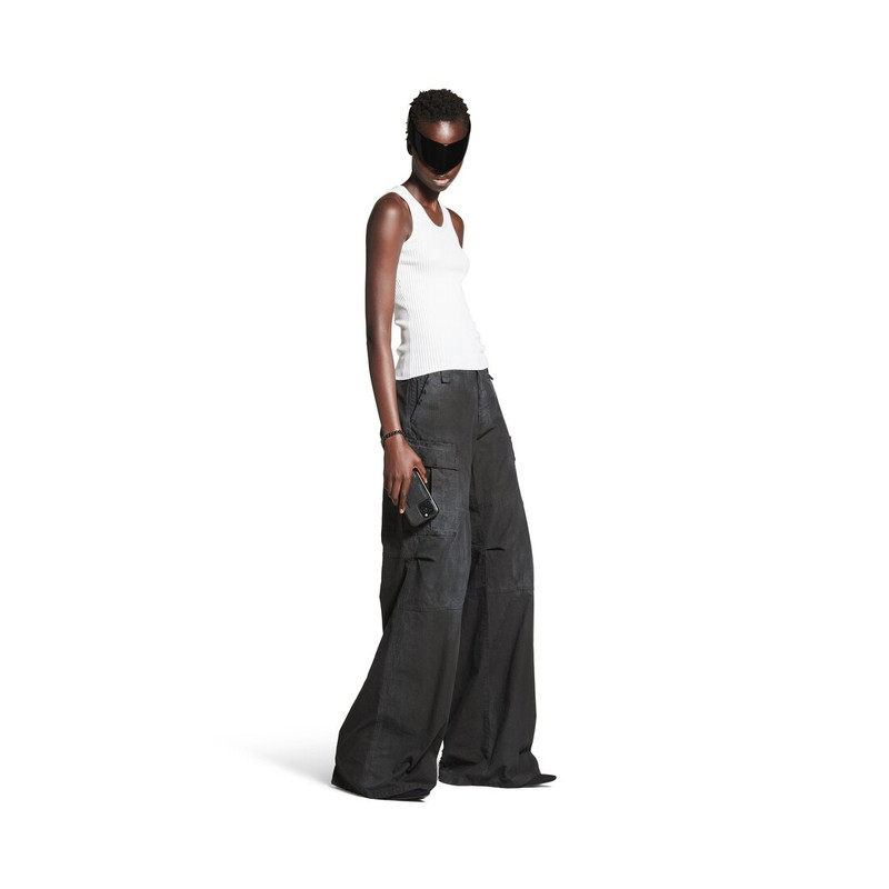 BALENCIAGA Women's Tank Top in White outlook