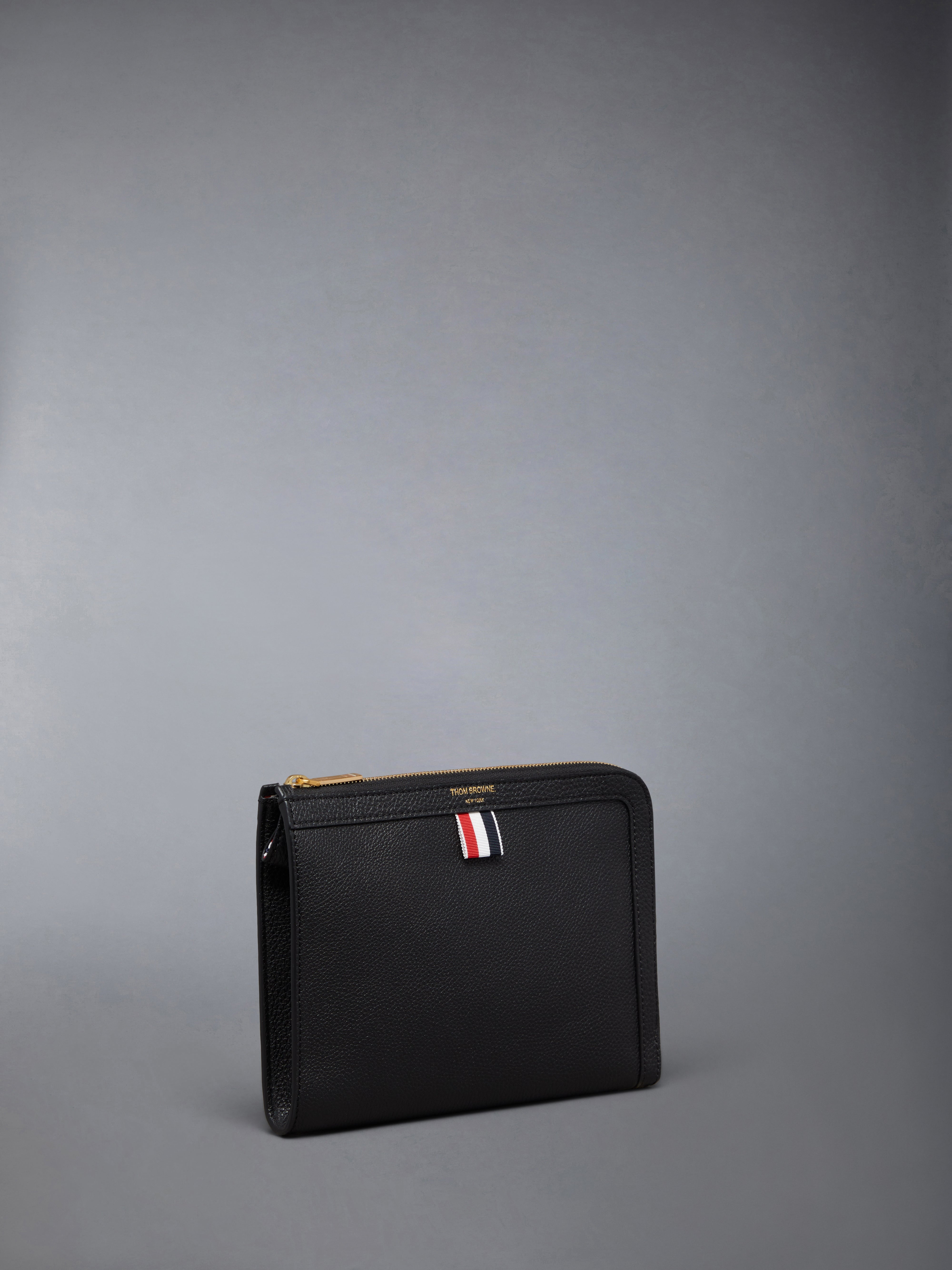SOFT PEBBLE GRAIN MINI GUSSET FOLIO - 2