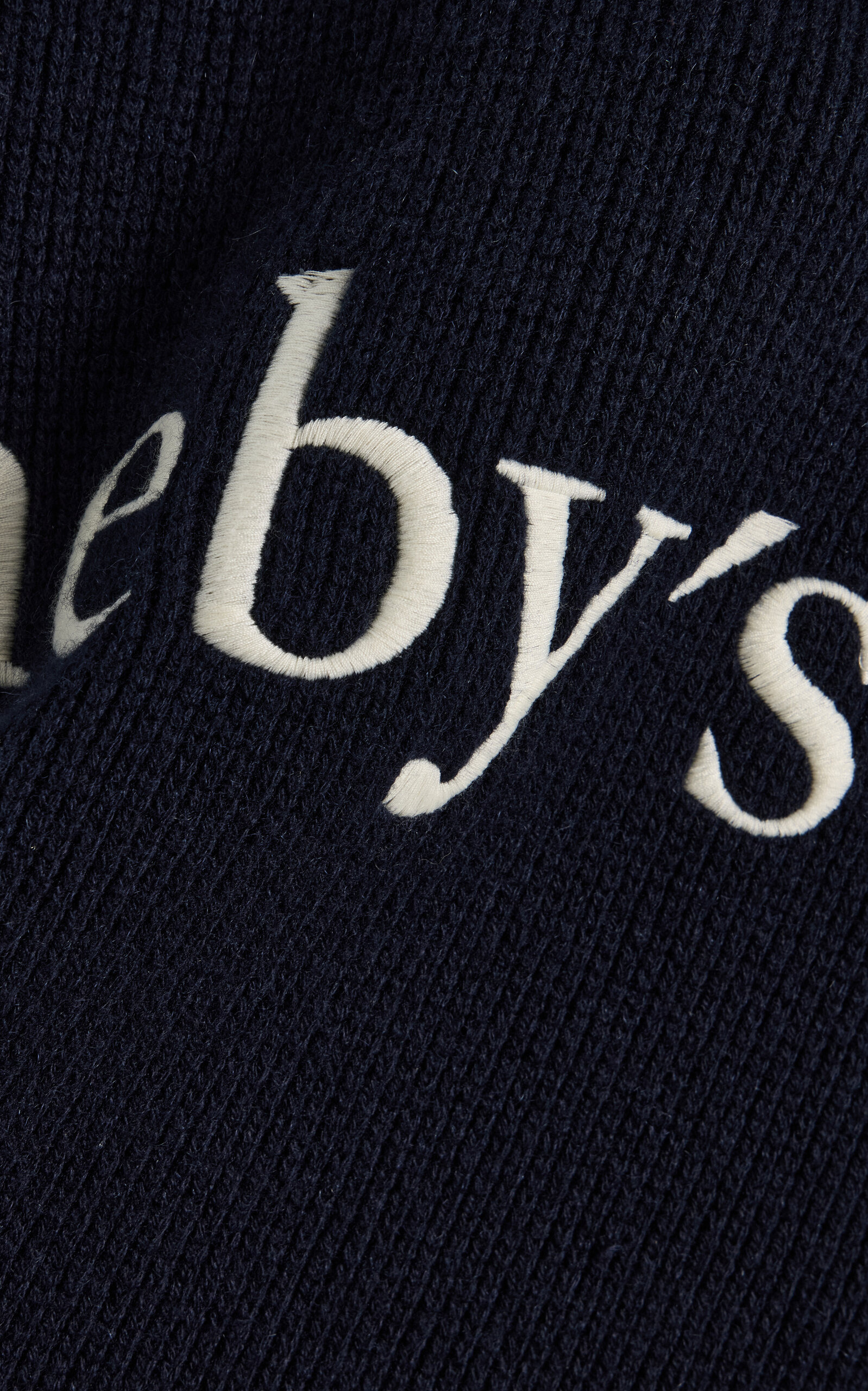 x Sotheby's Cashmere Sweater navy - 5