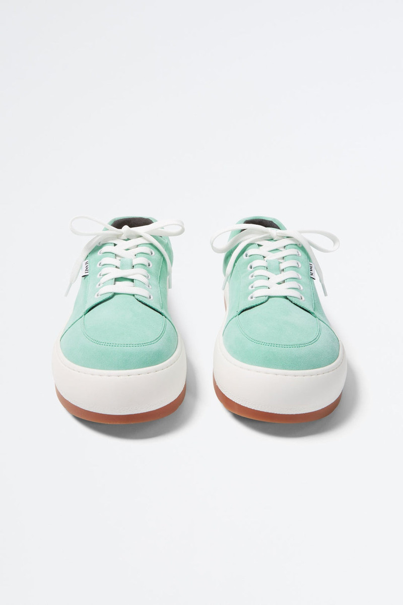 SUNNEI MINT GREEN SUEDE DREAMY SHOES outlook
