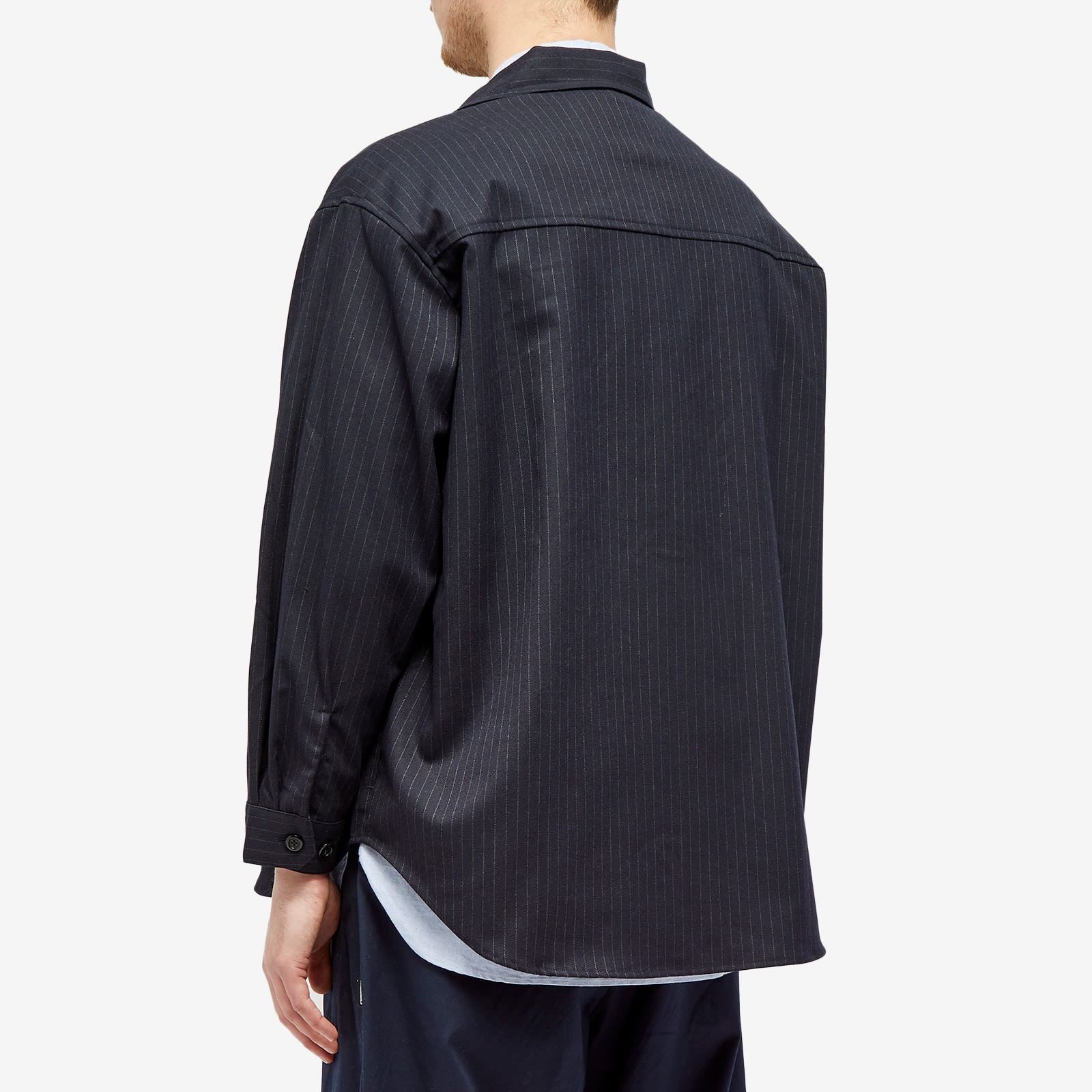 WTAPS 04 Pinstripe Shirt Jacket - 3
