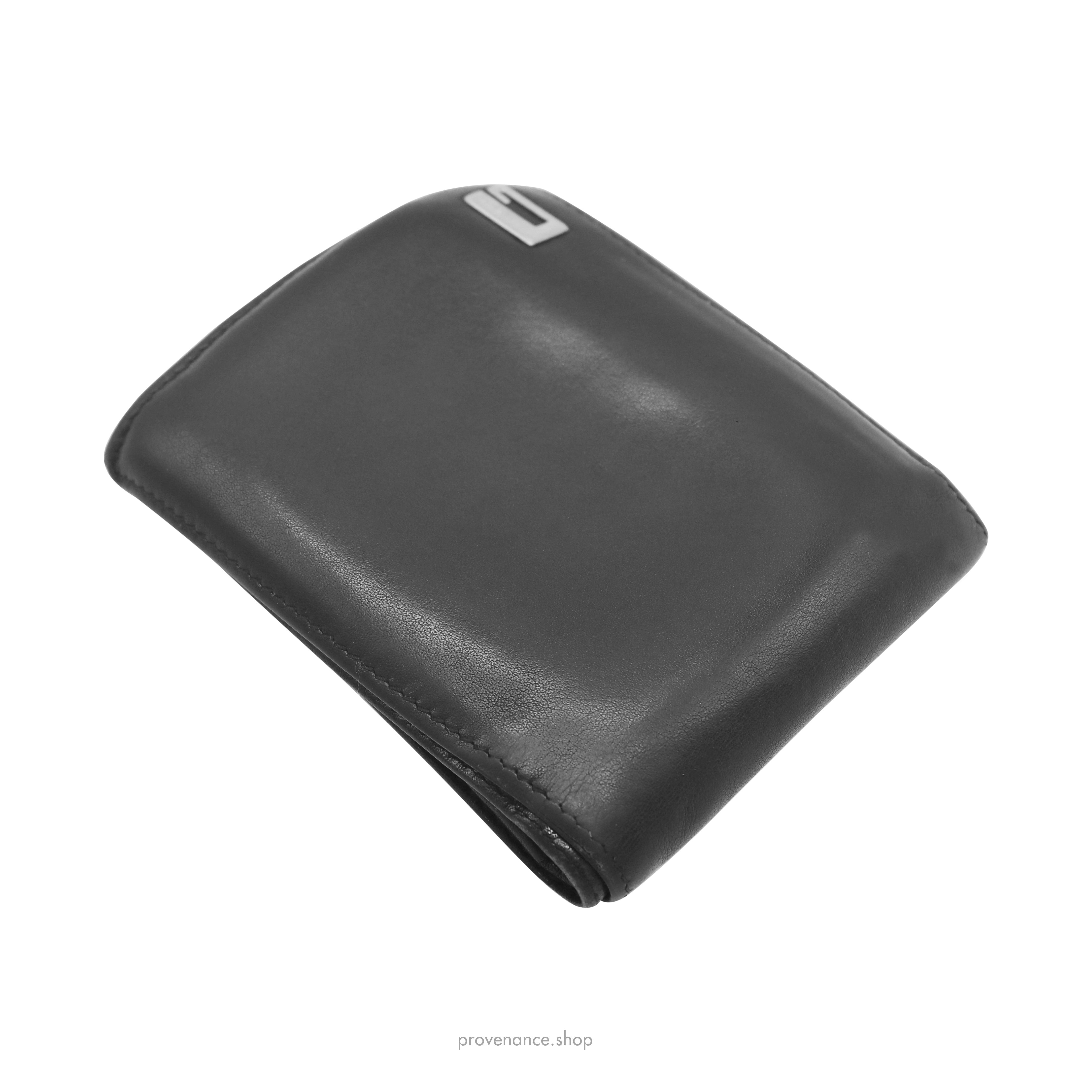Gucci Bifold Wallet - Black Leather - 4