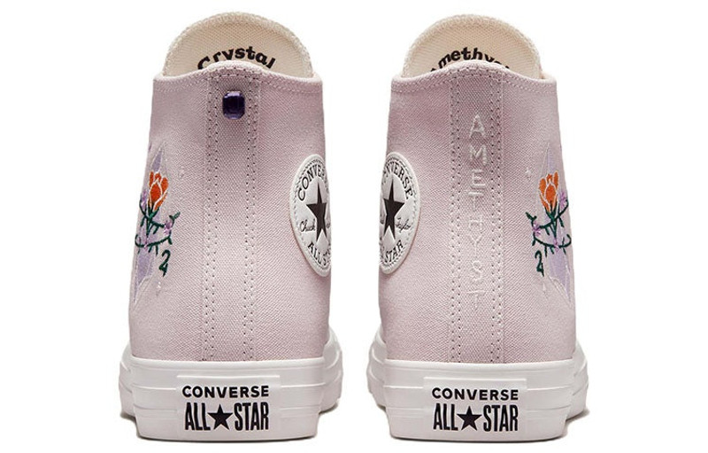 Converse (WMNS) Converse Chuck Taylor All Star High 'Embroidered Crystals' A03740C outlook