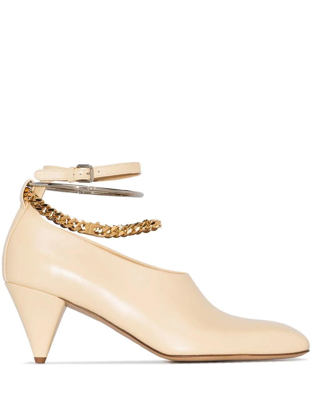 ankle-chain 65mm pumps - 1