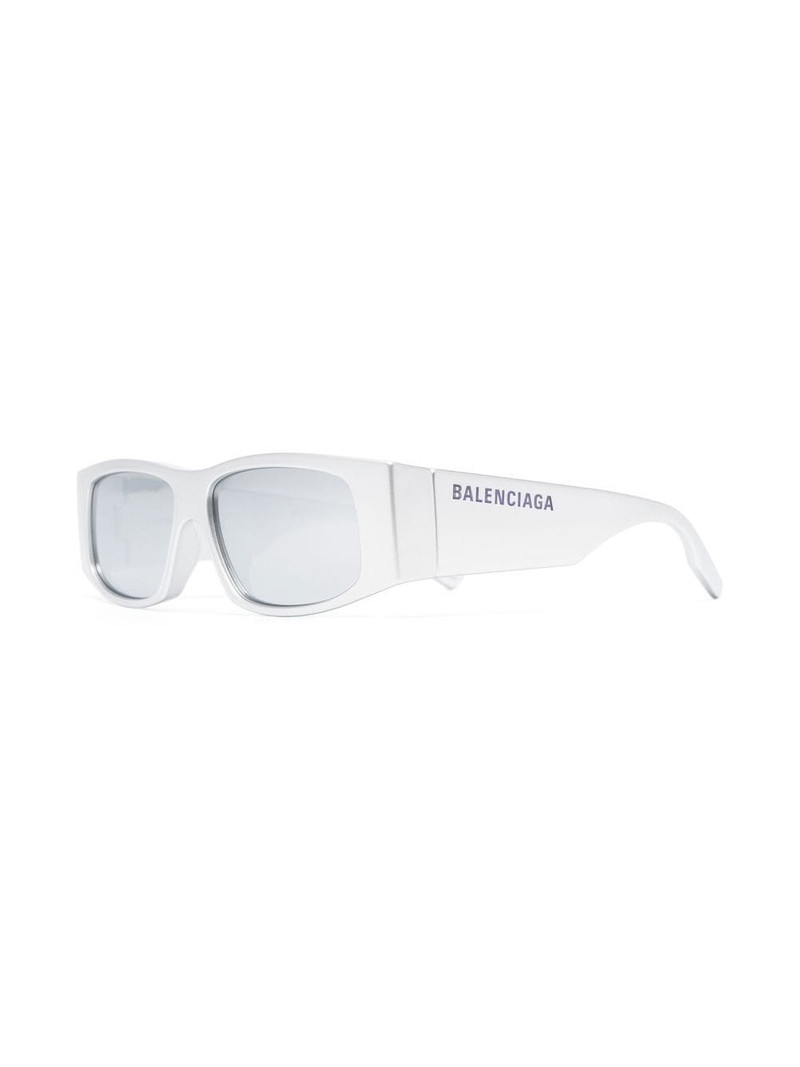 BALENCIAGA LED square-frame sunglasses outlook