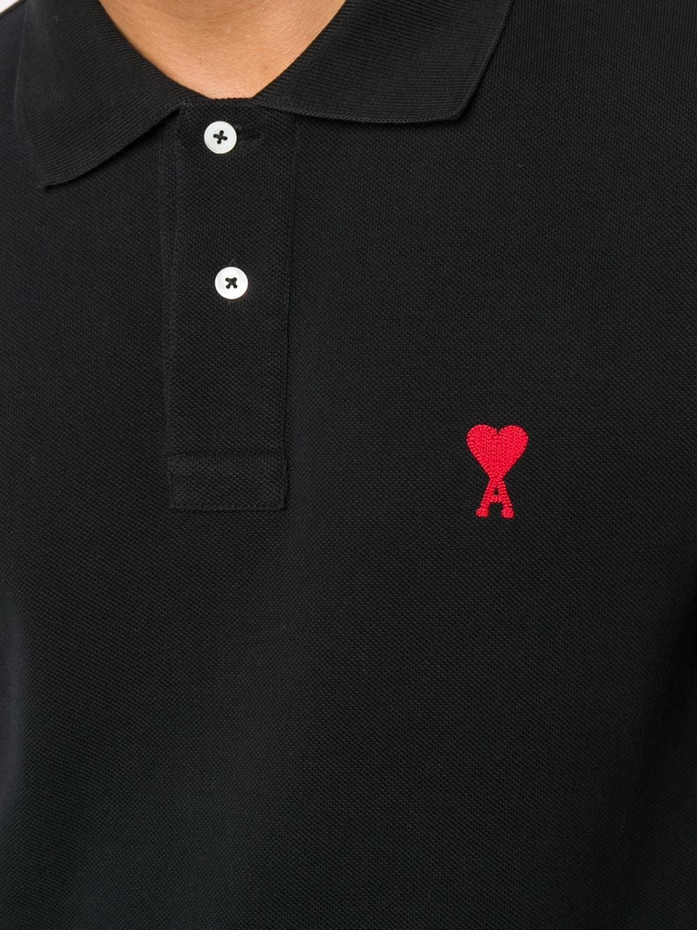 Ami De Coeur embroidered polo shirt - 5