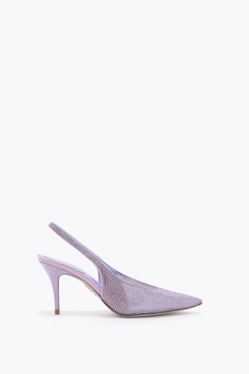 JINNY METALLIC VIOLET SLINGBACK 80 1