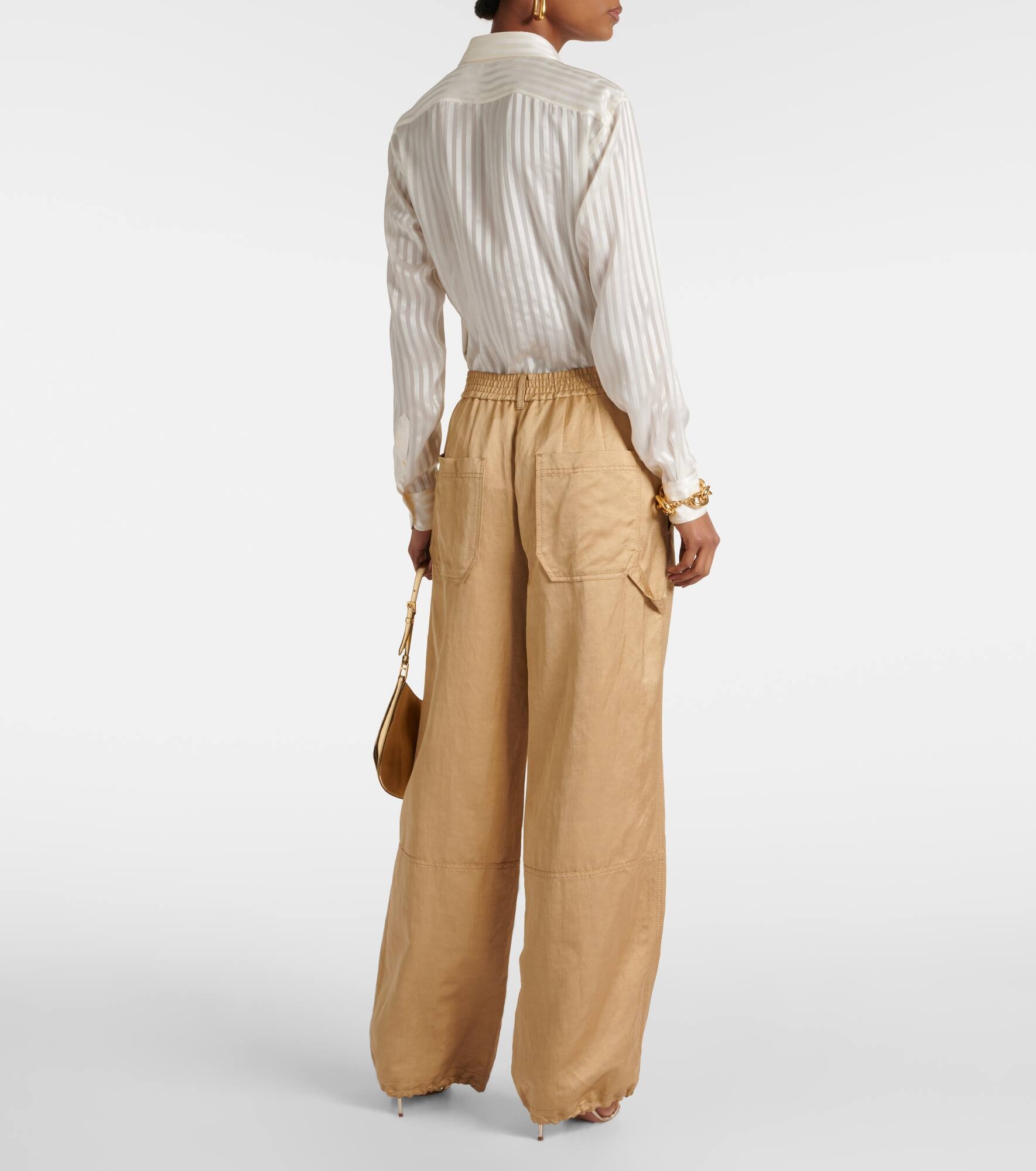 Slouchy Coolness wide-leg pants - 3