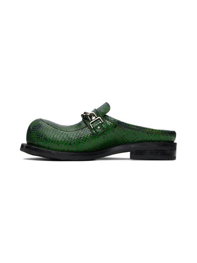 Martine Rose Green Chain Mules outlook