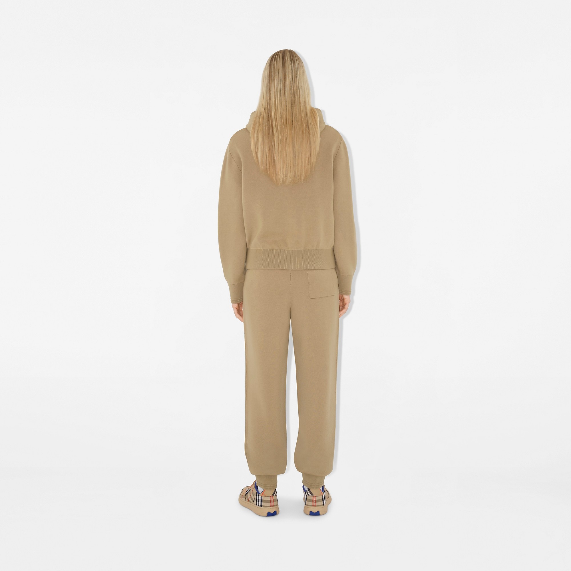 Wool Blend Zip Hoodie - 4