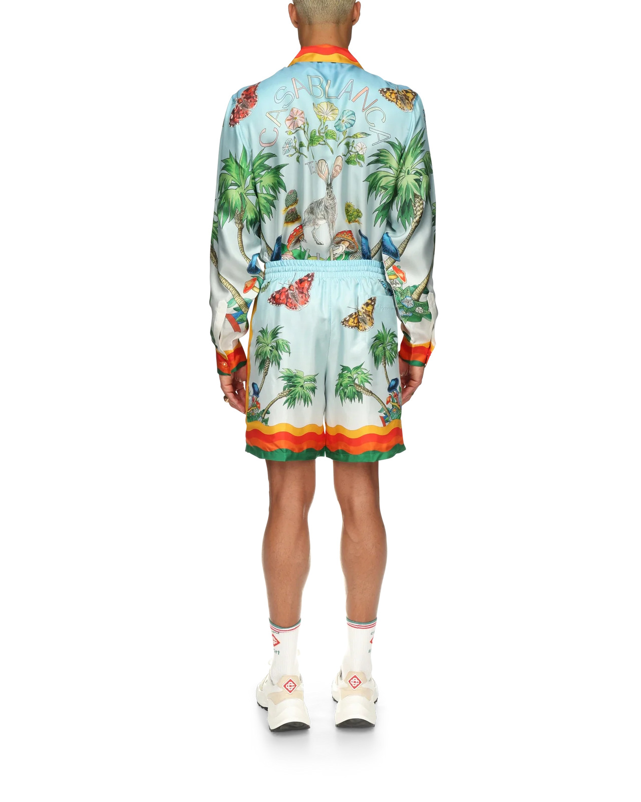 Palm Springs Tennis Club Silk Shorts - 4