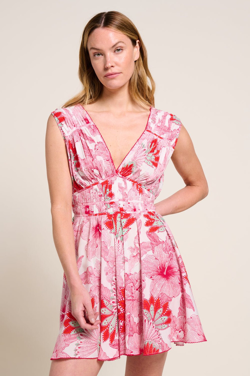 Poupette St Barth Mini Dress Ciao - Pink Padang outlook