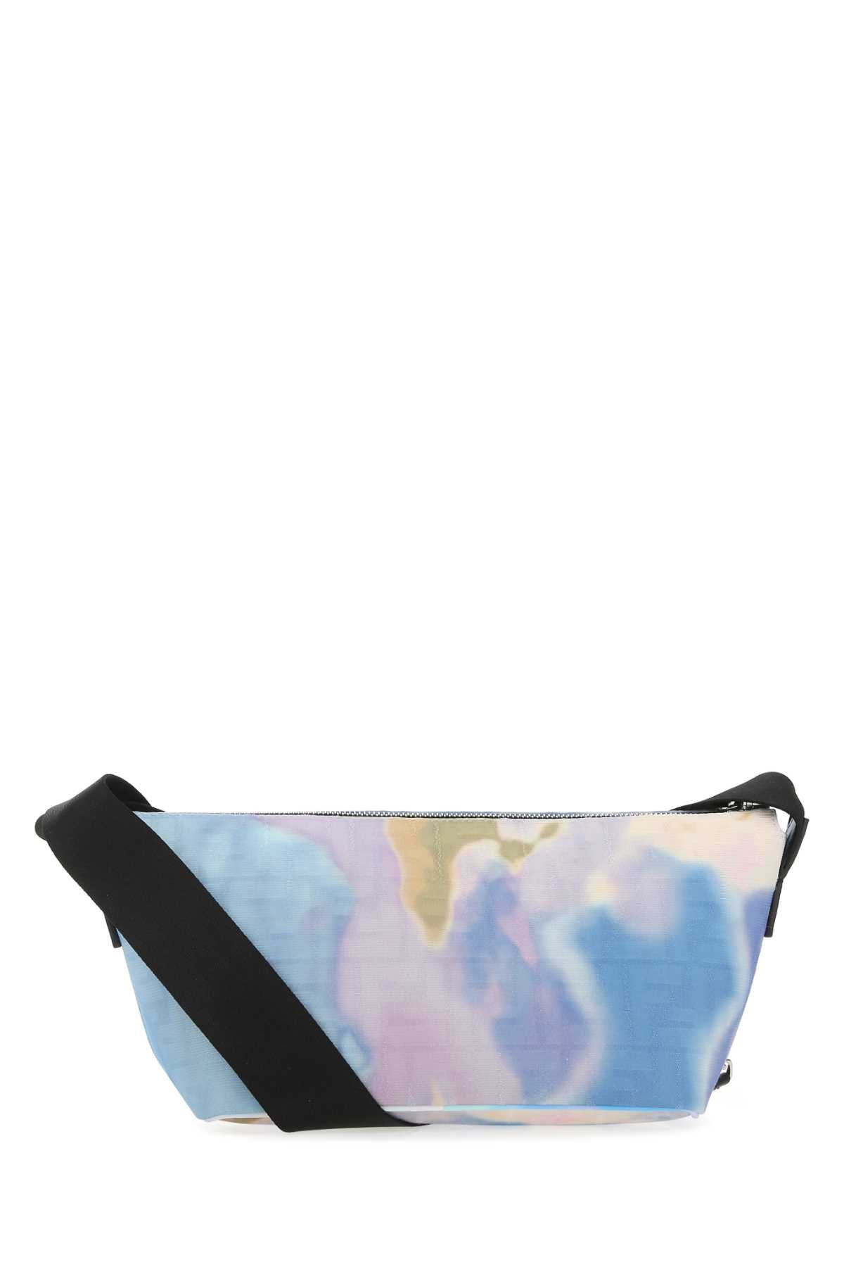 Fendi Men Multicolor Fabric Belt Bag - 3