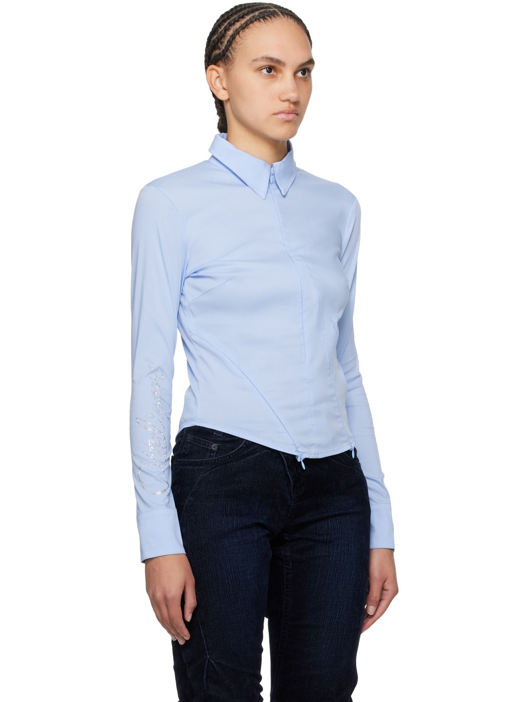 Blue Zip Shirt - 2