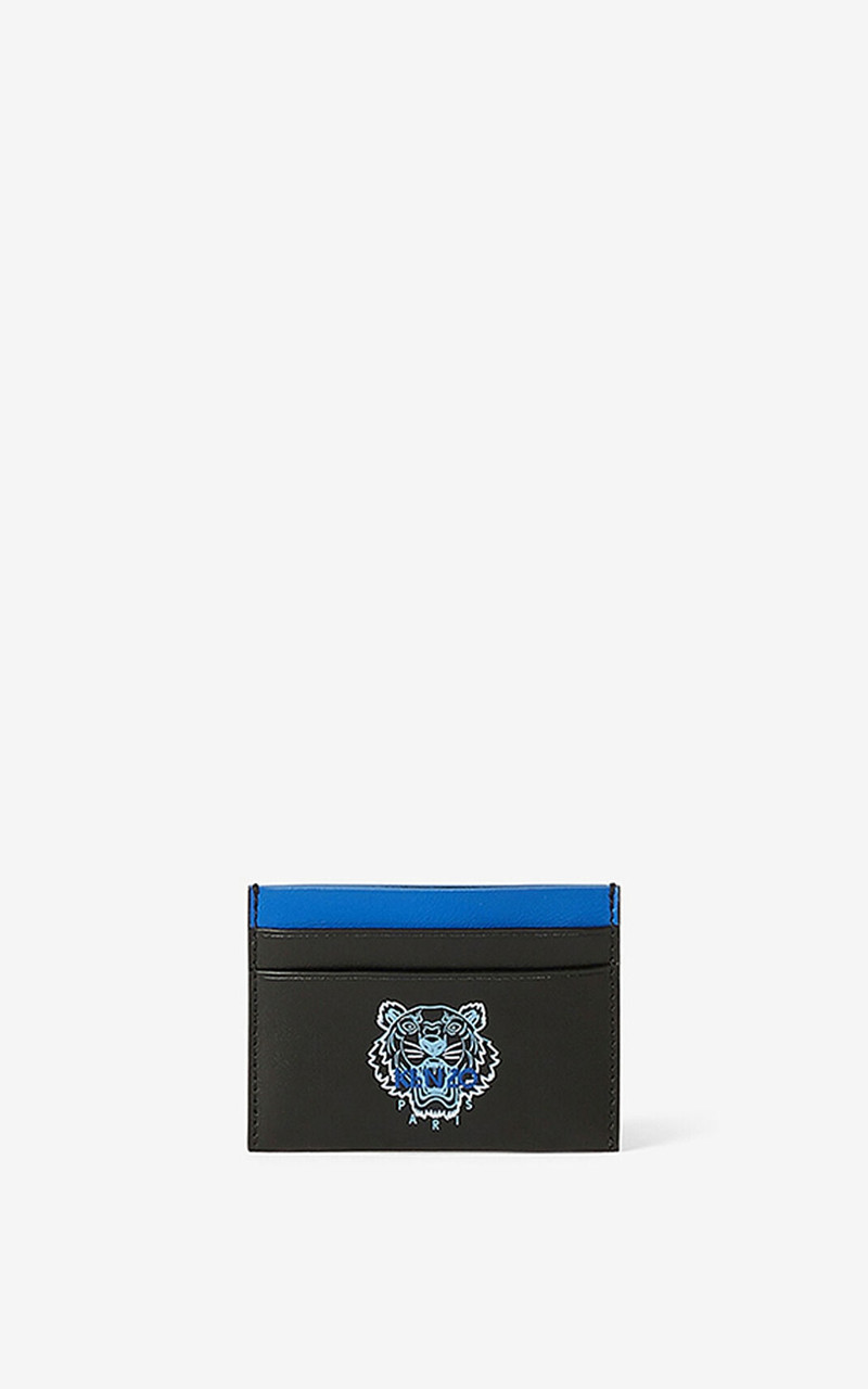 Leather Ekusson Tiger card holder 1