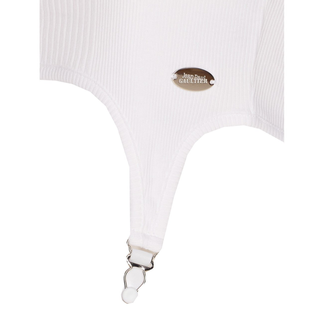 Jean Paul Gaultier Women The White Garter Bra - 3