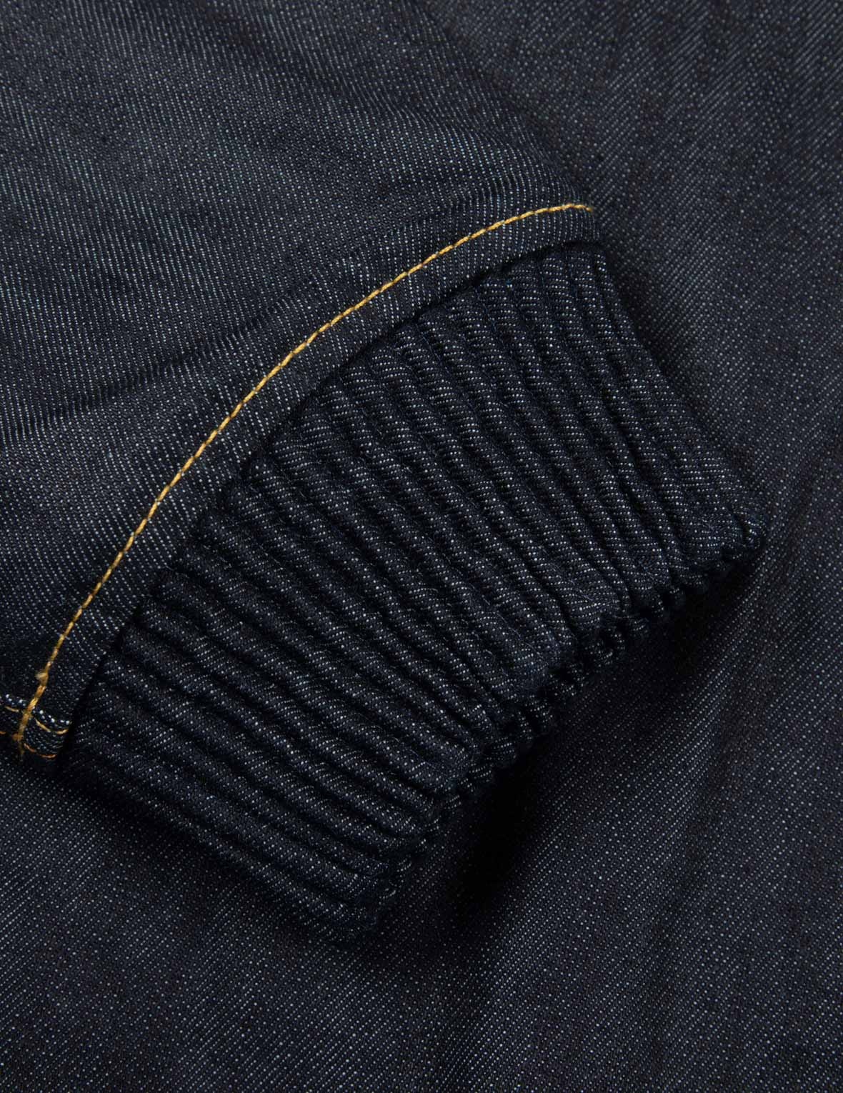 MULTI-LOGO AND MULTI-POCKET RELAX FIT DENIM JACKET - 14