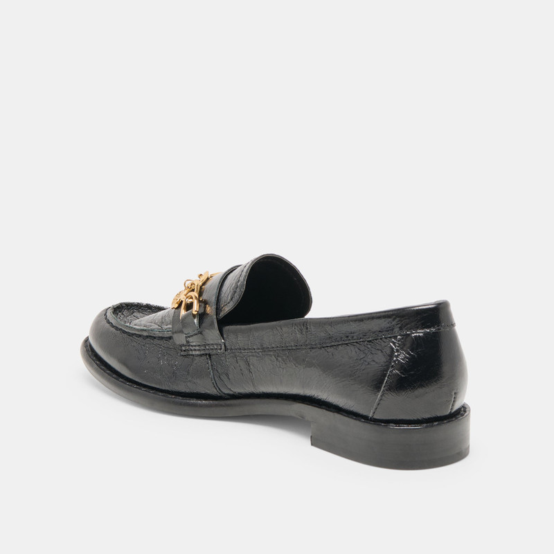 WAYLEN LOAFERS MIDNIGHT CRINKLE PATENT 9